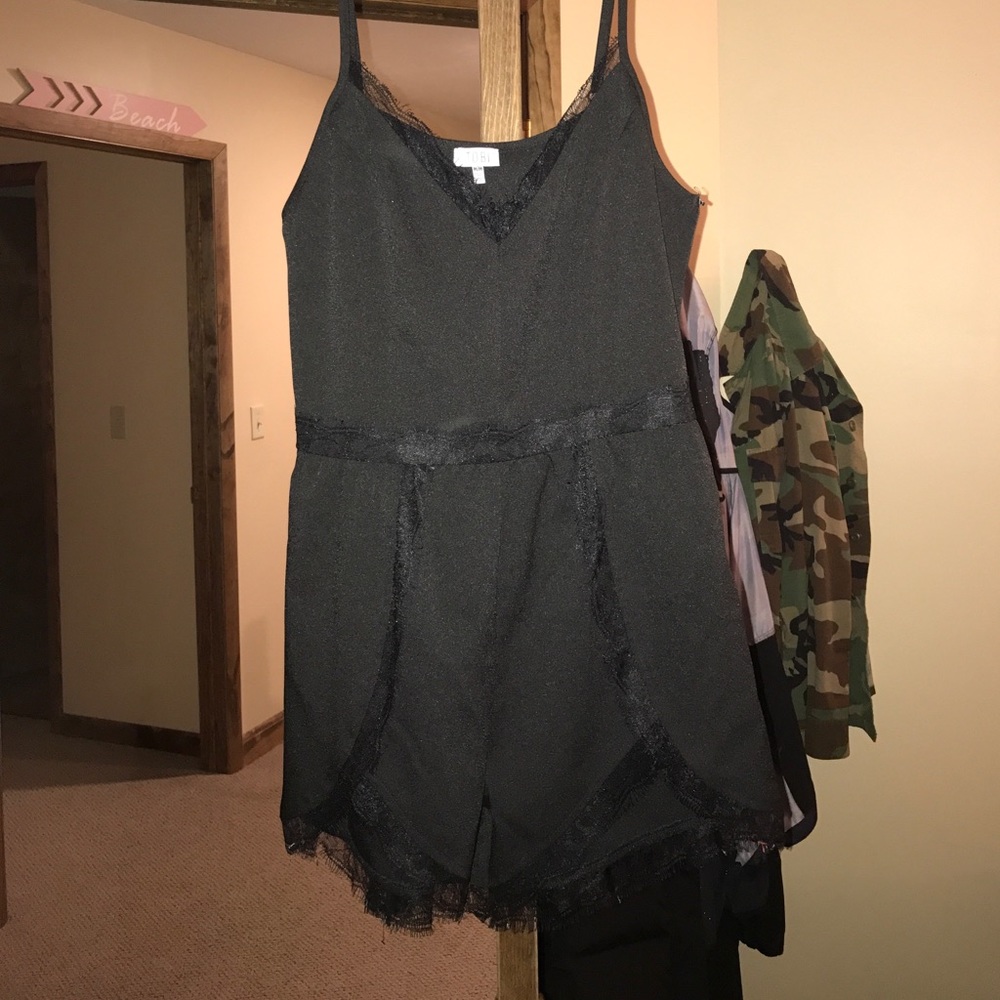 Tobi black romper