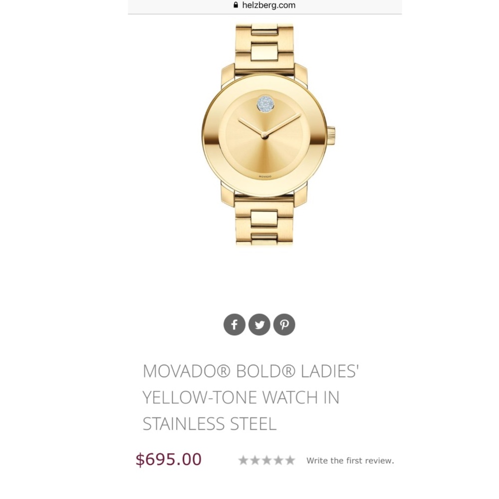 Flash ⚡️SALE ! Movado Bold watch