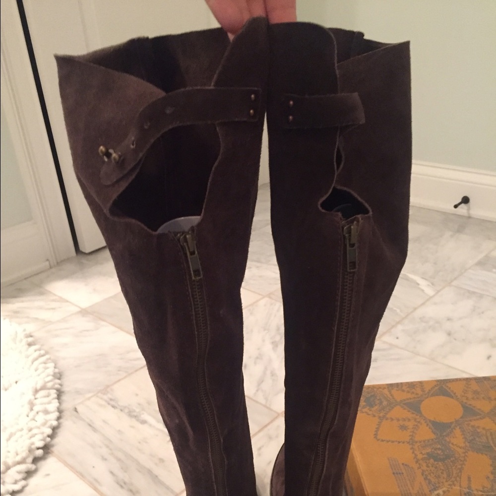 Free People over the knee boot.