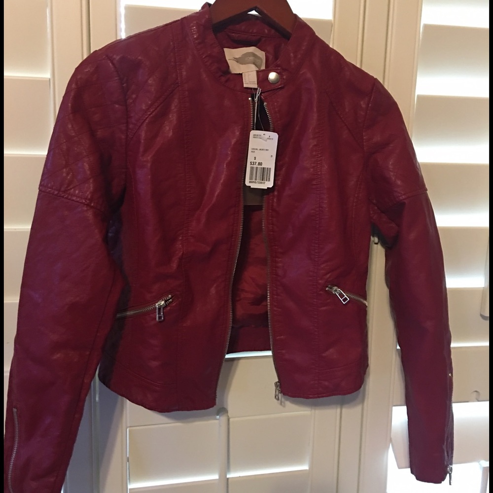 Red jacket