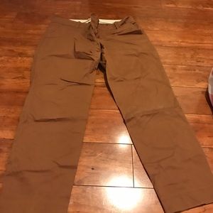Brown J crew chinos
