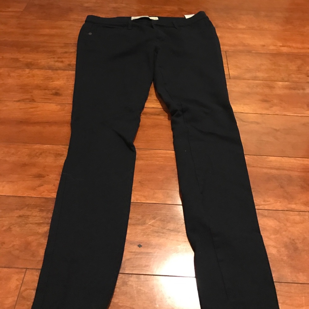 Navy blue Abercrombie and Fitch jeggings