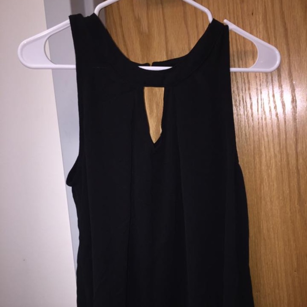 Black blouse/ tank top