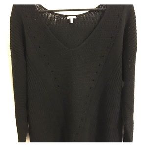 Black Charlotte Russe knit sweater