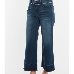 Flare crop jeans