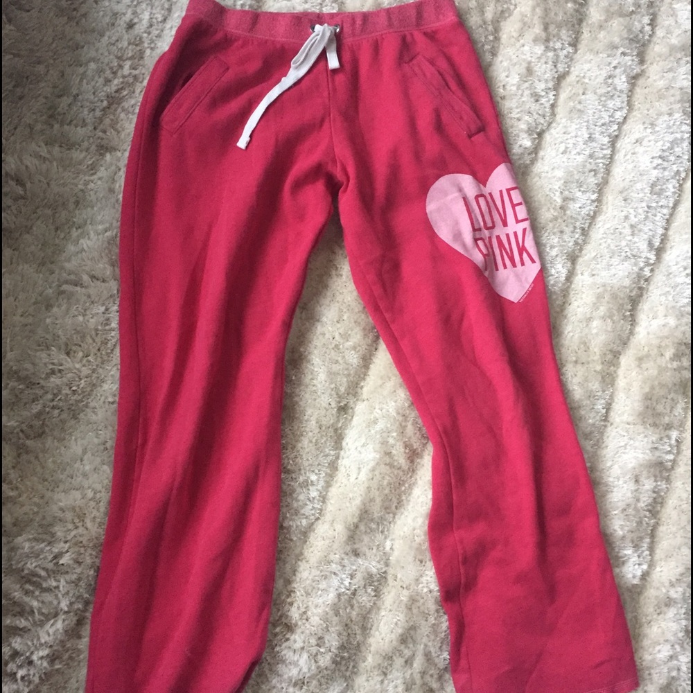 VS pink boyfriend sweatpants