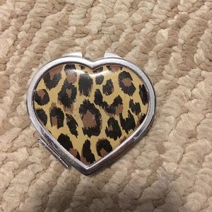 Cheatah heart mirror