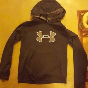 Black Under Armour Logo Sweatshirt