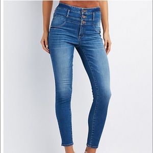 Refuge high waisted skinny jeans