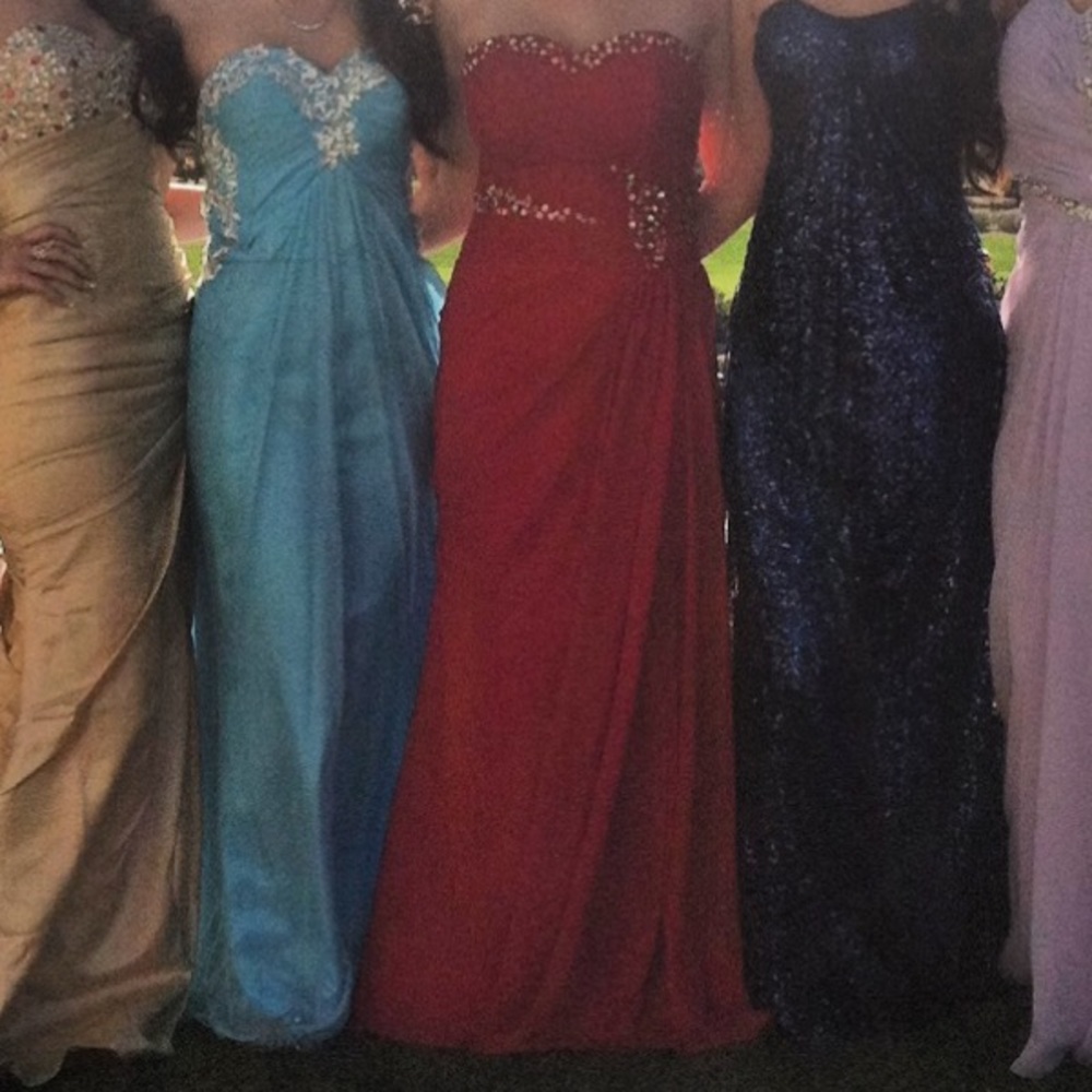 Red Prom Dress - Picture 6 of 6