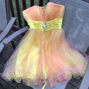 Strapless Prom/ Cocktail Dress