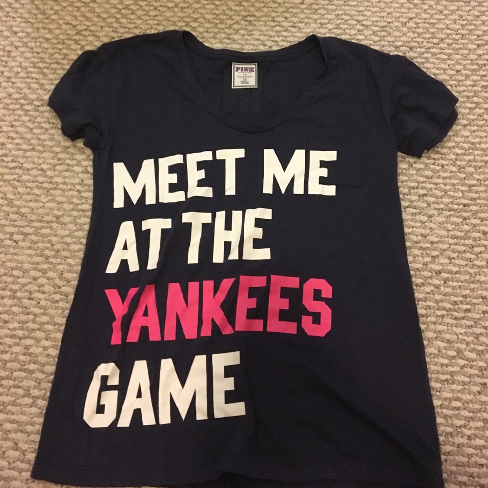 Victoria secret Yankees shirt