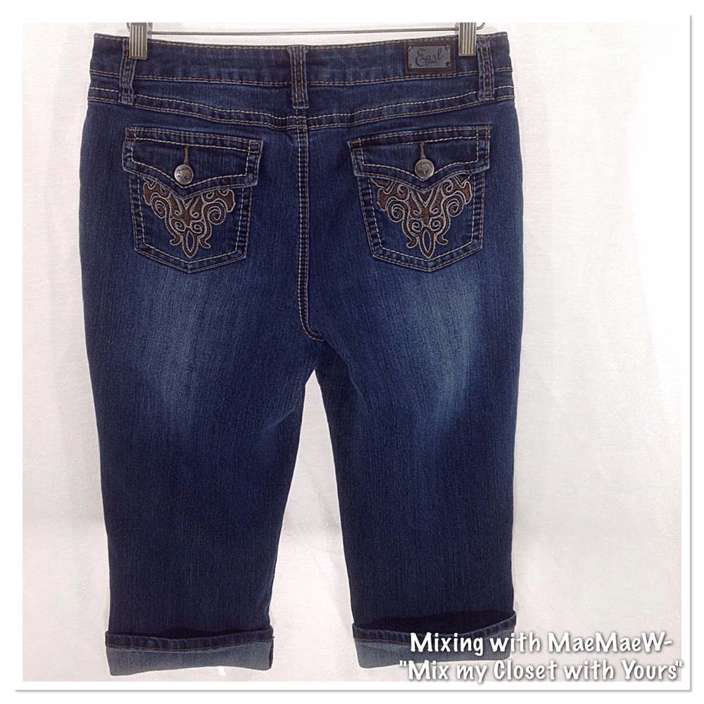 Earl Jeans Denim Capris