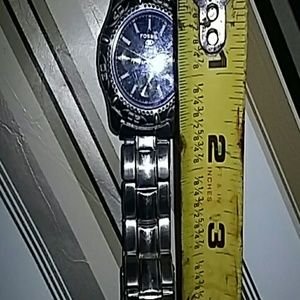 Men's Fossil blue watch