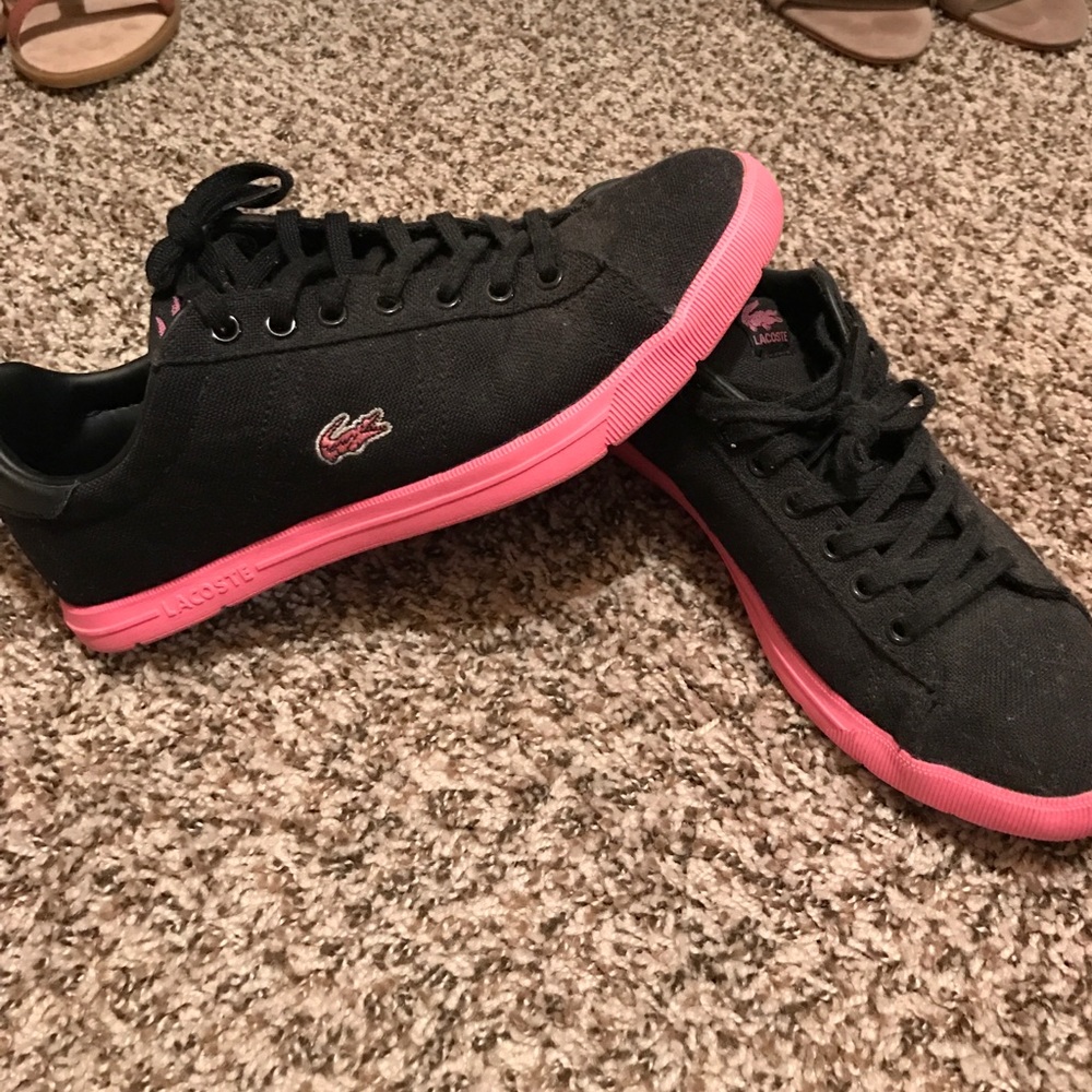 Black sneakers