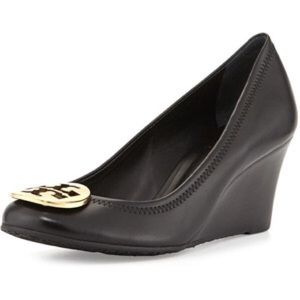 NEVER WORN- Tory Burch "Sally Wedge"- size 8