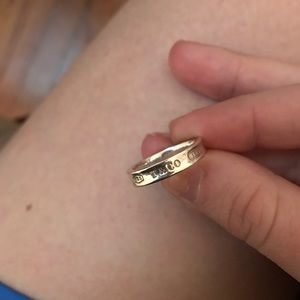 Tiffany and co ring authentic size 7