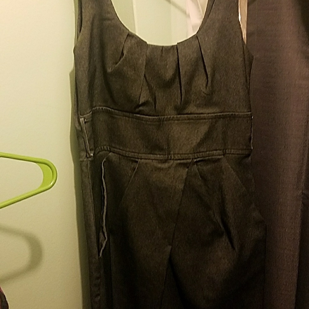 cute tight gray dress