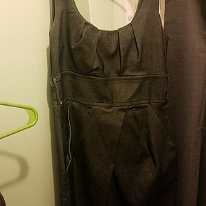 cute tight gray dress