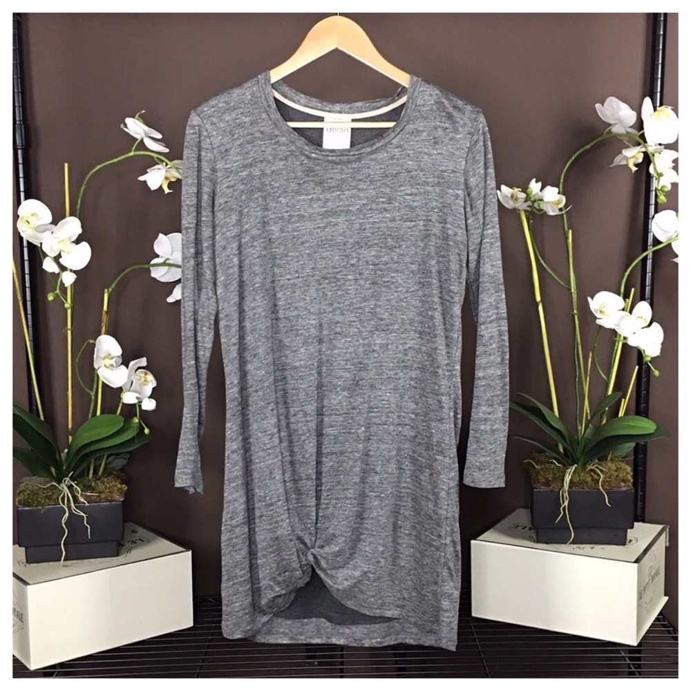 NWOT DOLAN LONG SLEEVE KNOT DRESS - Picture 5 of 8