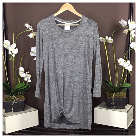 NWOT DOLAN LONG SLEEVE KNOT DRESS - Picture 5 of 8