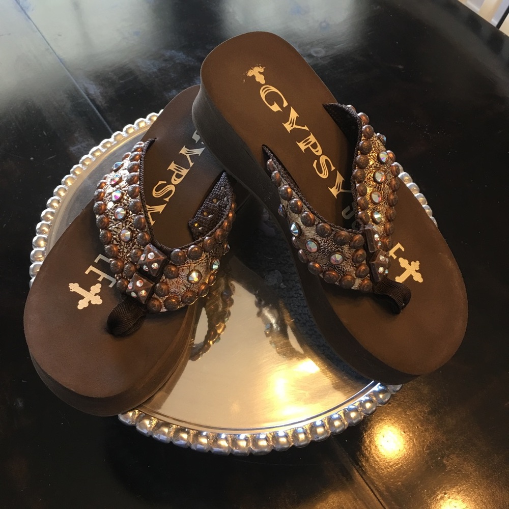 Gypsy Soule flip flops