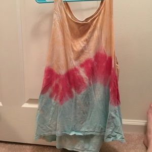 A Modern Amusement the dye men's tank top