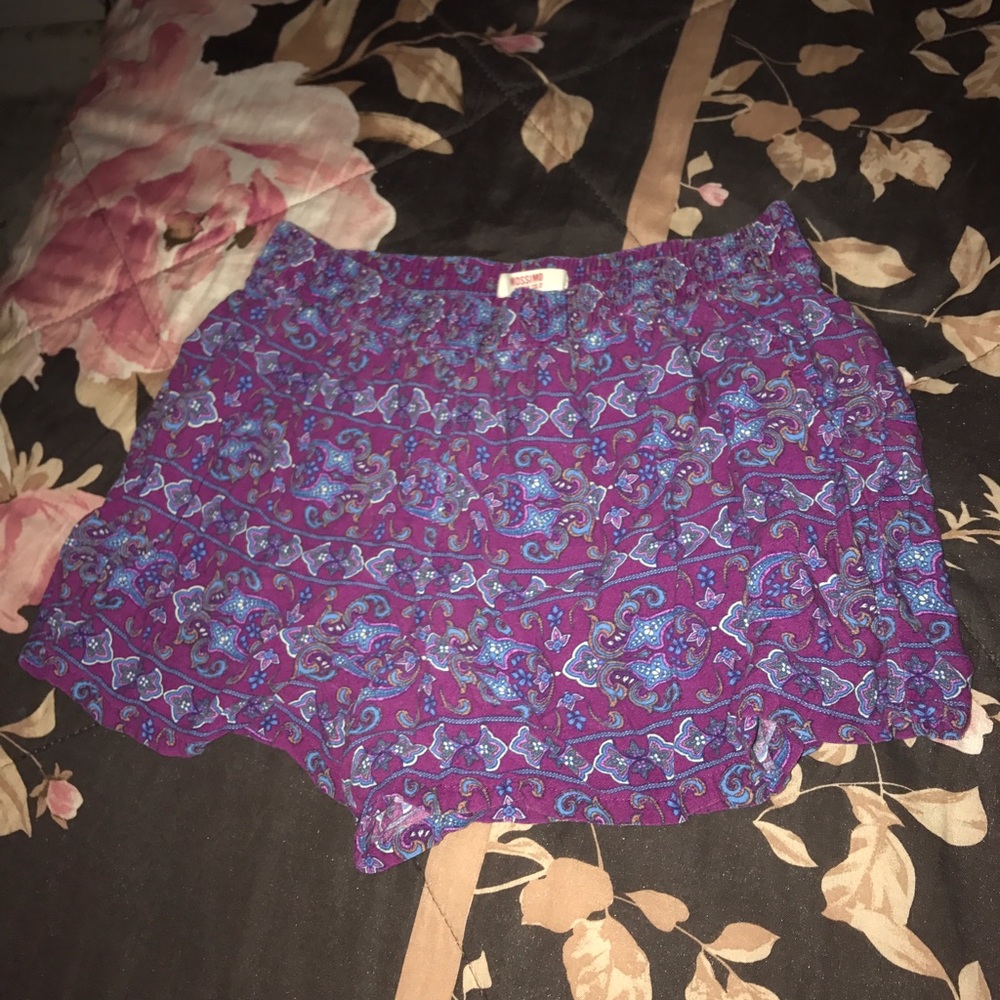 Cute boho floral shorts🌝🌸