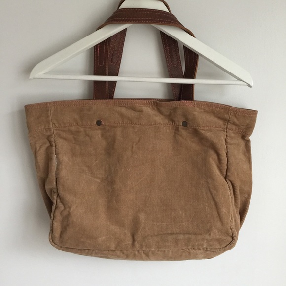GAP | Tan Corduroy Tote - Picture 2 of 8