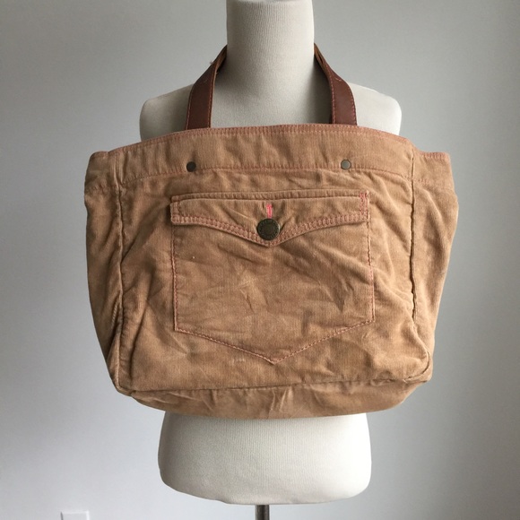 GAP | Tan Corduroy Tote - Picture 3 of 8