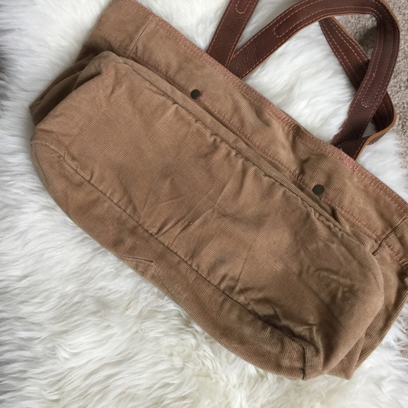 GAP | Tan Corduroy Tote - Picture 7 of 8