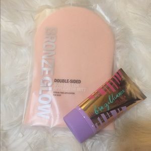 New in package tanning mitt and self tanner
