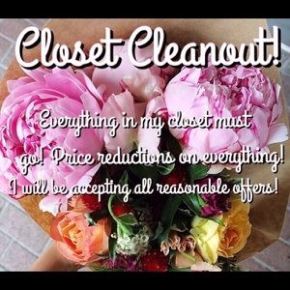 Cleaning out my closet!