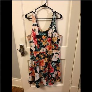 Floral Fit and Flare Dress