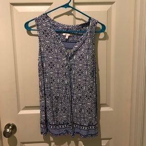 Skies Are Blue XS Sleeveless Blouse