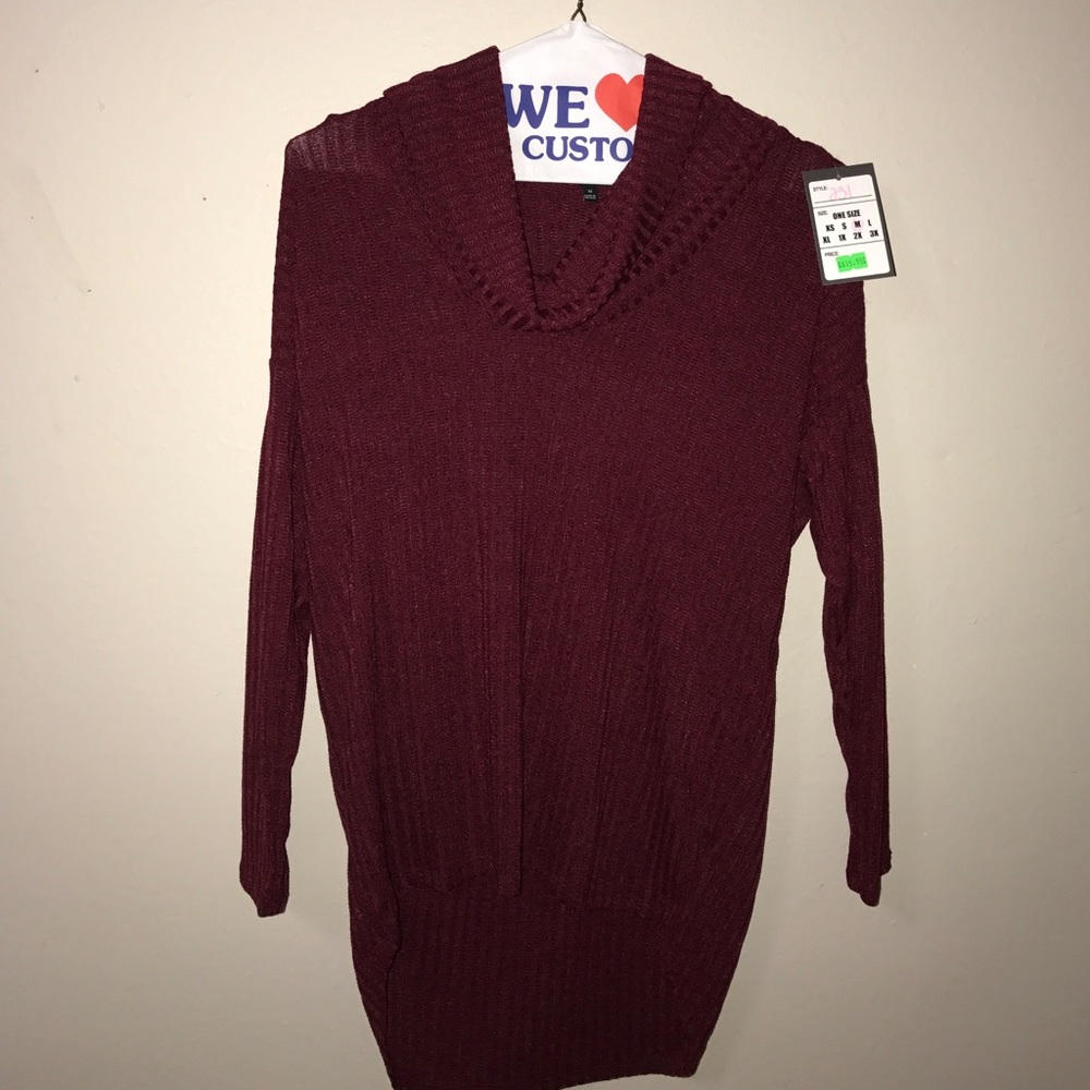 Red sweater/blouse