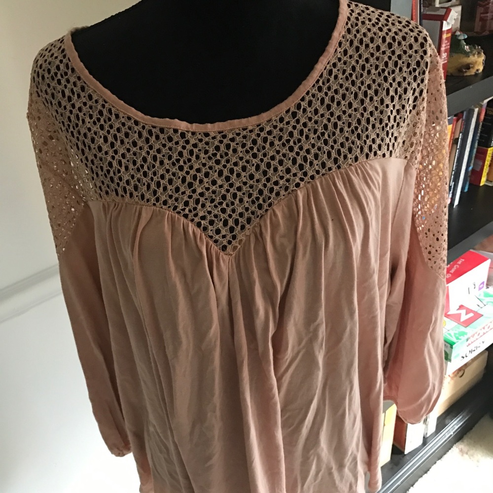 Pink blouse