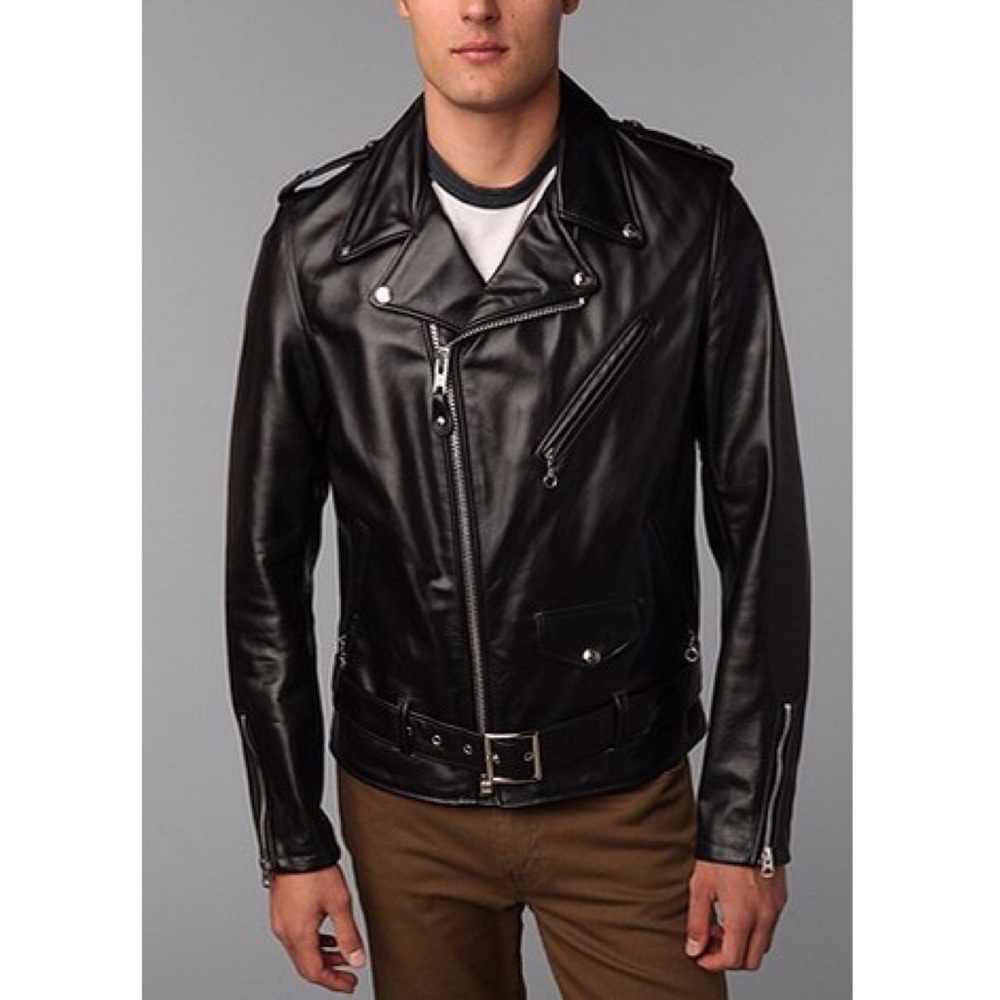 SCHOTT NYC Perfecto Leather Motorcycle Jacket 118