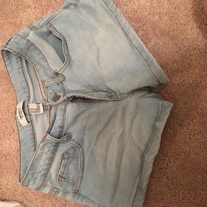 Light blue Jean shorts from Forever 21