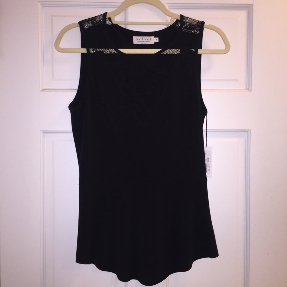 NWT Velvet Zelda Peplum Top
