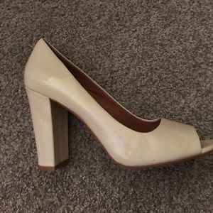 Vince Camuto White block heel