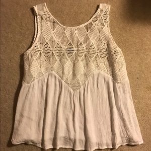 White tank top