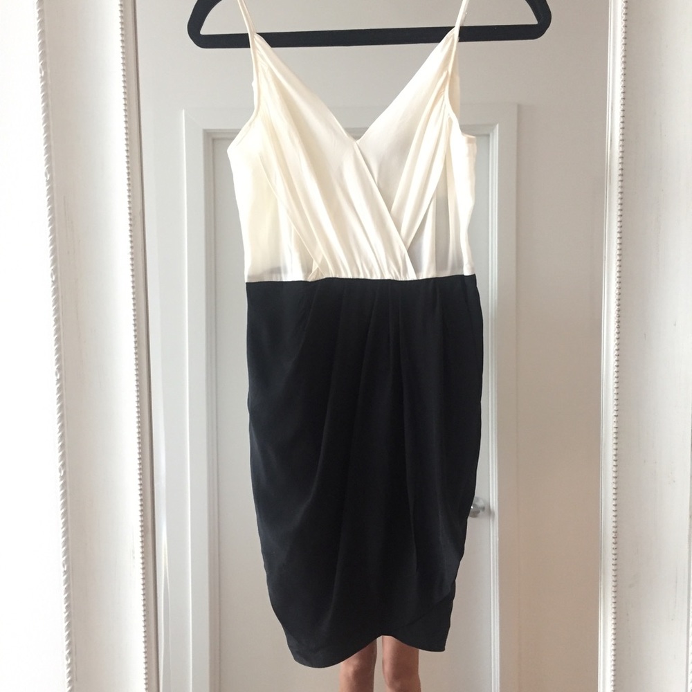🆕 Yumi Kim Jayne Silk Colorblock Wrap Dress