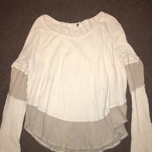 Long sleeve free people shirt