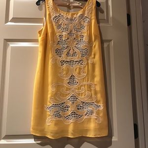 yellow spring dress