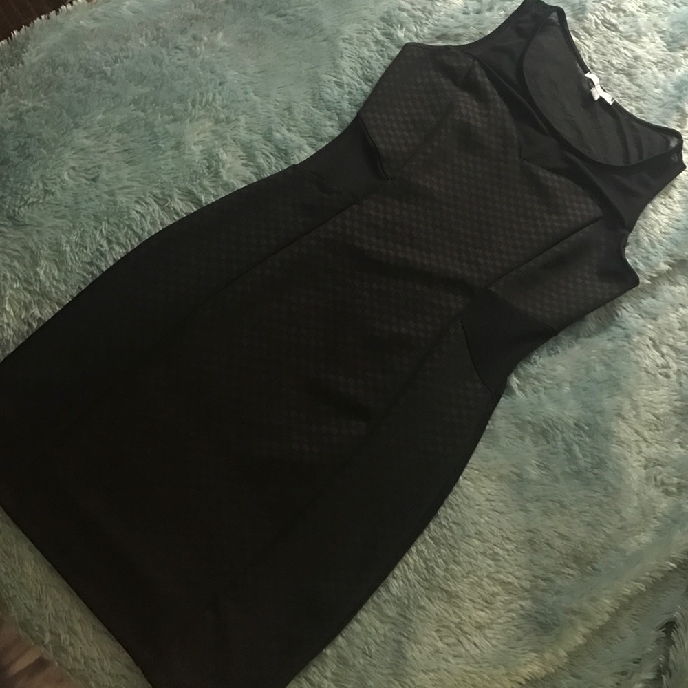 BLACK CHARLOTTE RUSSE MINI DRESS