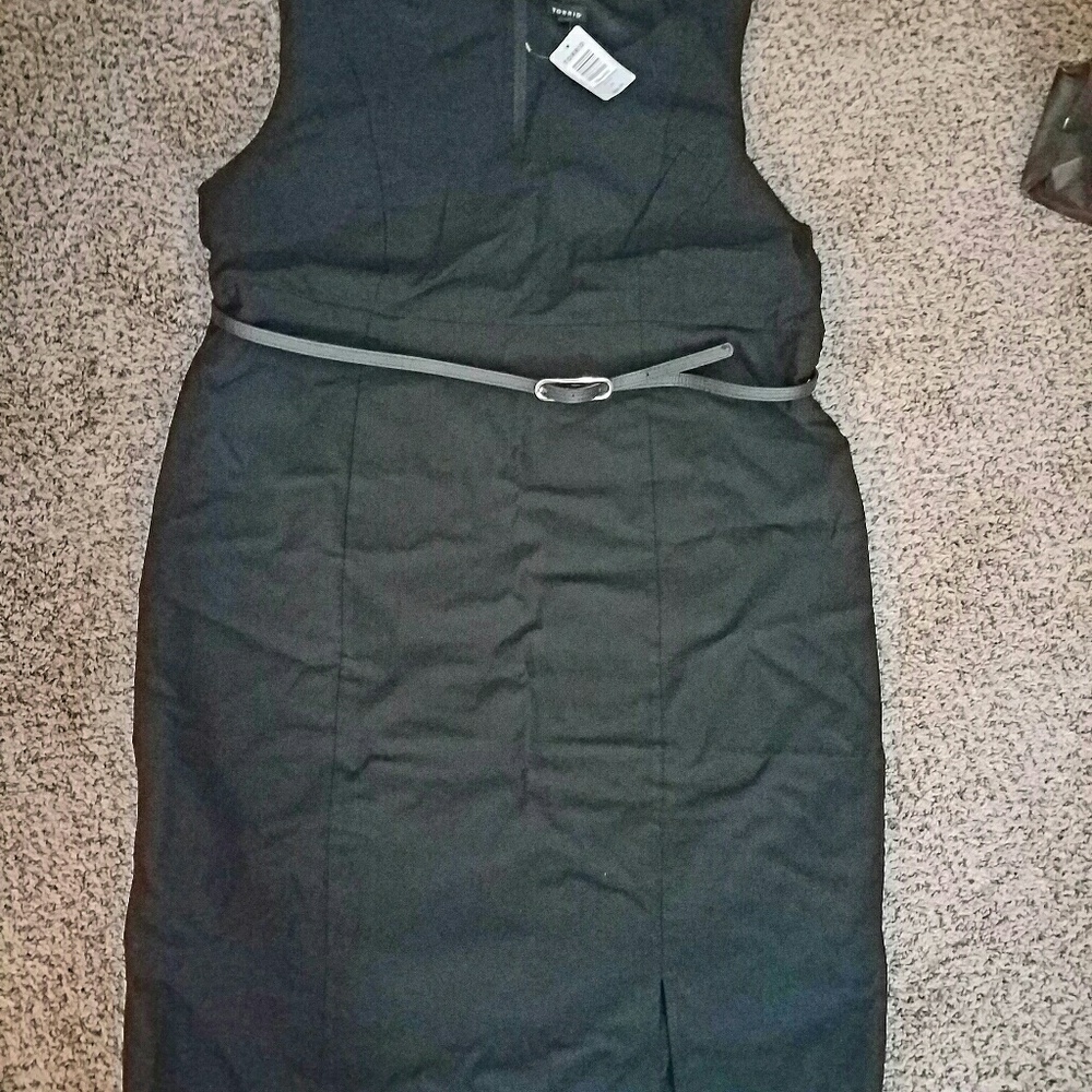 Black, sleeveless torrid dress