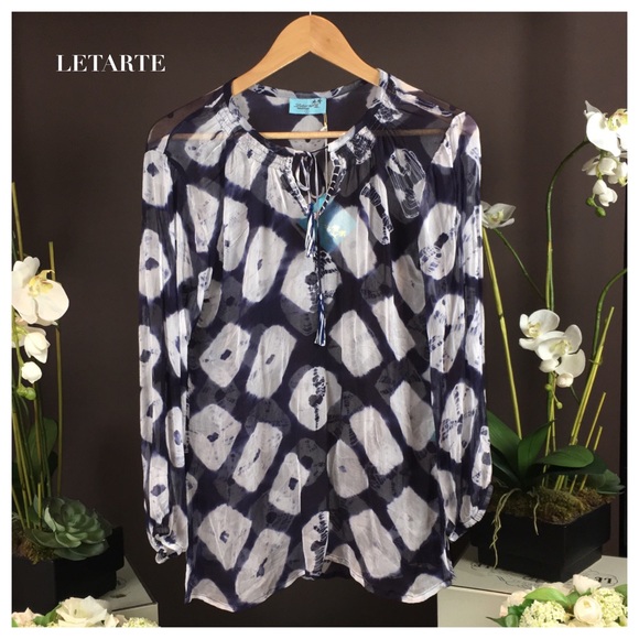 LETARTE SILK TOP