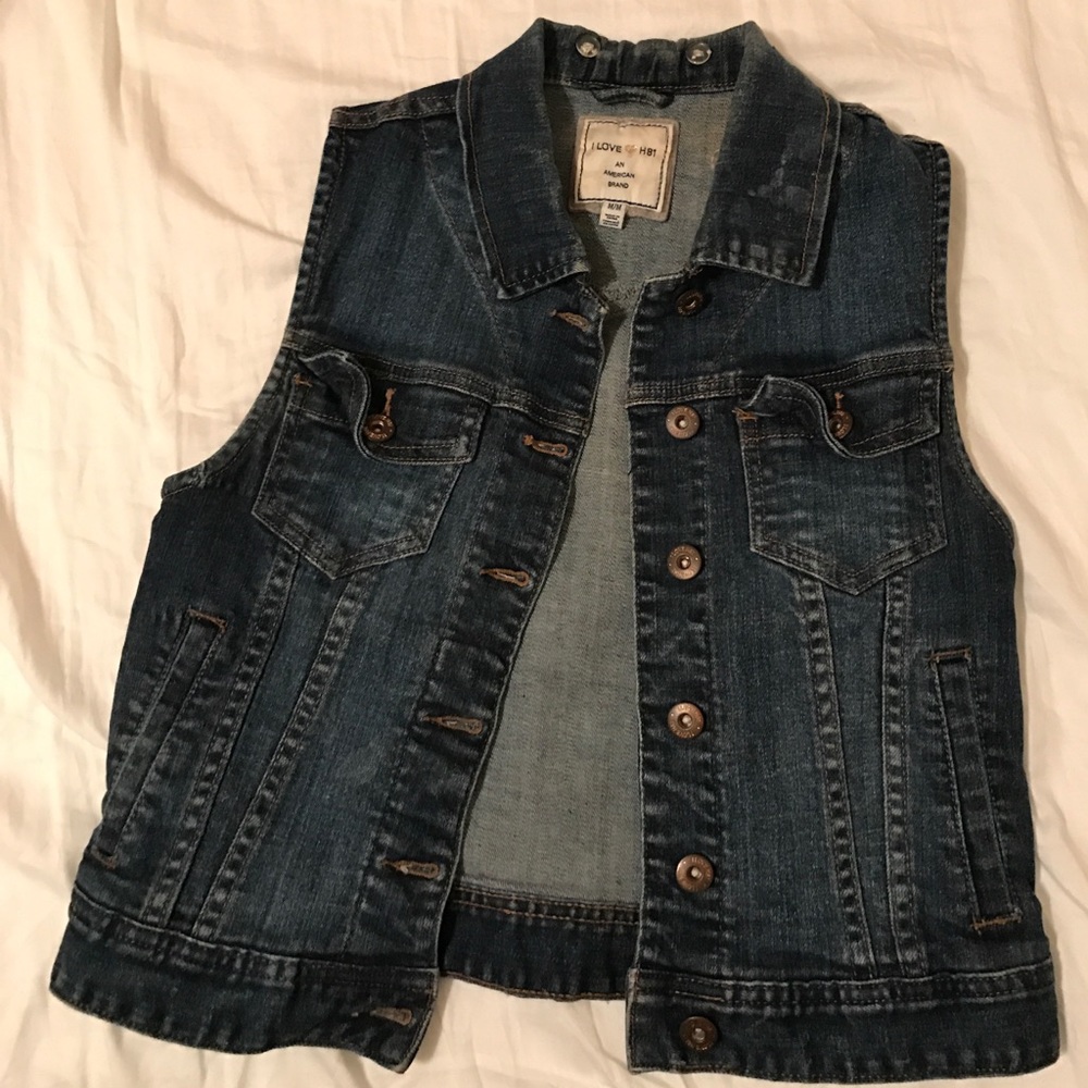 Forever 21 Jean Vest