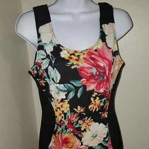 Slumming flower dress